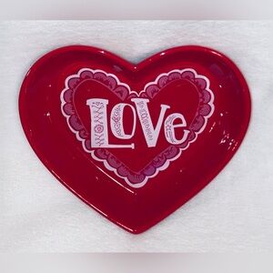 Hallmark Ceramic Love Dish.